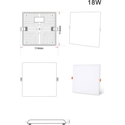 Точечный светильник Zortes Cloud ZRS.57794.18