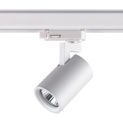 Светильник трёхфазный трековый IP20 GU10 50W 220V GUSTO 370648 PORT NT19 049 белый