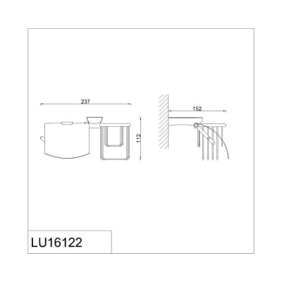 Держатель  освежителя воздуха RUSH Luson (LU16122)