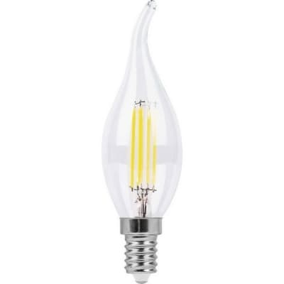 Лампа светодиодная филамент FERON LB-67, C35T (свеча на ветру), 7W 230V E14 2700К 25727