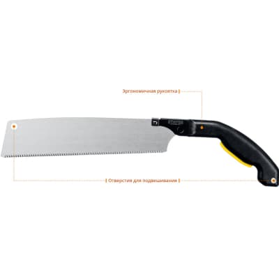 Ножовка (пила) STAYER 16 TPI, 300 мм Cobra PullSaw 15088
