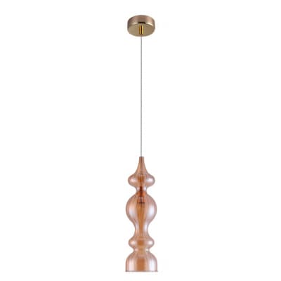 Подвесной светильник Crystal Lux IRIS SP1 A AMBER
