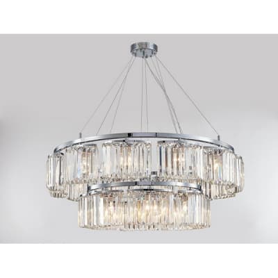 Подвесная люстра Newport 4350 4358+12/S chrome