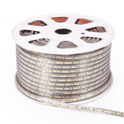Ecola LED strip 220V STD 4,8W/m IP68 10x6 60Led/m 6000K 4Lm/LED 240Lm/m лента  10м. S1BD05ESB