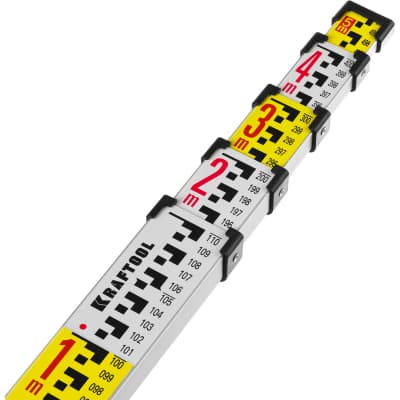 GR 5 рейка геодезическая, KRAFTOOL 34730