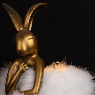 Интерьерная настольная лампа Loft It Lapine 10315/A White fluff