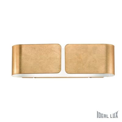 Настенный светильник Clip CLIP AP2 SMALL ORO Ideal Lux