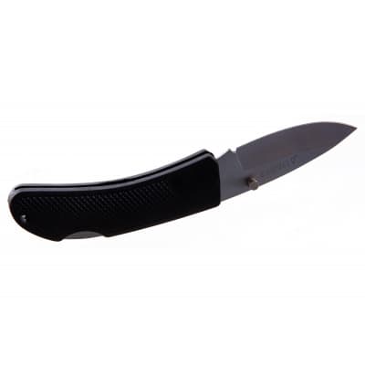 Нож STAYER складной 75 мм, 2,35 мм, обрезиненная ручка, 47600-1_z01