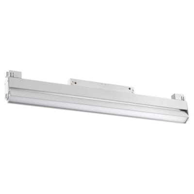 Трековый светильник для низковольного шинопровода IP20 LED 4000K 24W 48V FLUM 358540 SHINO NT21 000 белый   NOVOTECH FLUM 358540