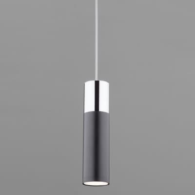 Подвесной светильник Eurosvet Double Topper 50135/1 LED хром/черный