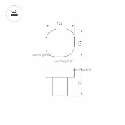 Наземный светильник Arlight SWAMP 030002