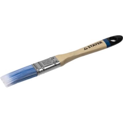 Кисть плоская STAYER 20 мм, 3/4", щетина искусственная AQUA 01062-020