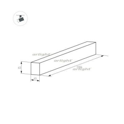 Шинопровод Arlight MAG-45 026903