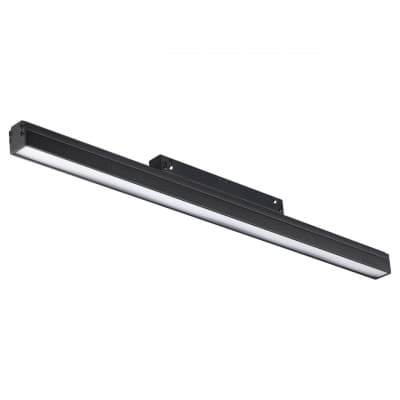 Трековый светильник для низков. шинопровода IP20 LED 4000K 24W 48V FLUM 358412 SHINO NT20 027 черн