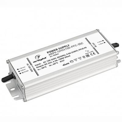 Блок питания Arlight ARPV-UH24150-PFC-55C 24V 150W IP67 025045