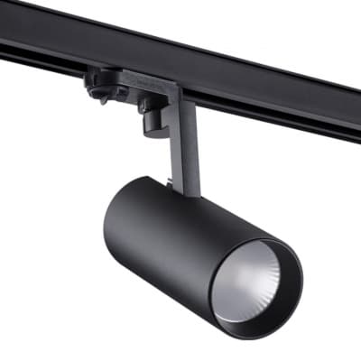Трехфазный трековый светодиодный светильник IP20 LED 30W 220-240V HELIX 358258 PORT NT19 046 черный