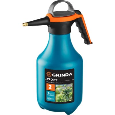 GRINDA PP-2 опрыскиватель 2 л, помповый, колба из полиэтилена 425052