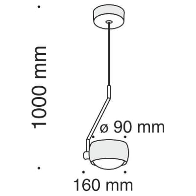 Подвесной светильник Maytoni MOD072PL-L8W3K
