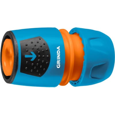 GRINDA PROLine TU, 1/2"-3/4", соединитель универсальный быстросъёмный, для шланга, из ударопрочного пластика с TPR 8-426225_z02