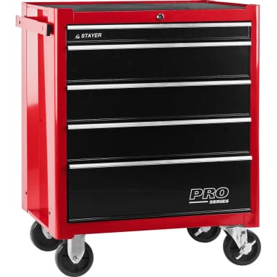 Тележка инструментальная STAYER 5 ящиков, 688х458х885мм 38907-5