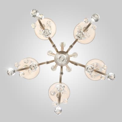 Люстра подвесная Eurosvet Ivin 12075/5 белый Strotskis