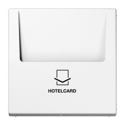 Накладка на карточный выключатель JUNG А-СЕРИЯ, белый, A590CARDWW