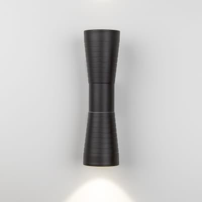 Уличный настенный светильник Elektrostandard Tube 1502 TECHNO LED черный