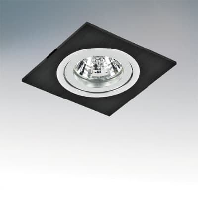 Встраиваемый светильник Lightstar Banale Weng Qua хром/венге 011007Q