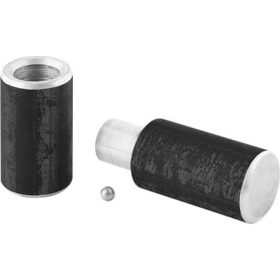 Петля гаражная с шаром, D 30 x 140 мм, 2 шт., Россия Сибртех 92009