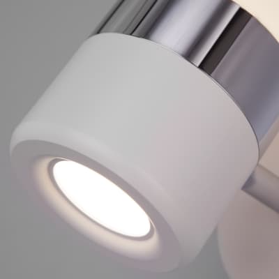 Настенный светильник Eurosvet Oskar 20165/1 LED хром/белый