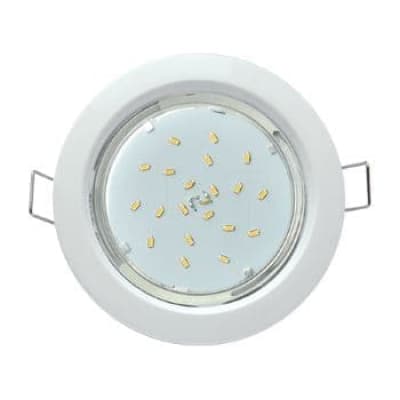 Встраиваемый светильник Ecola GX53 H4 белый FW53H4ECB