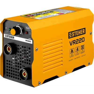 Сварочный аппарат инверторный, 220 А, STEHER VR-220