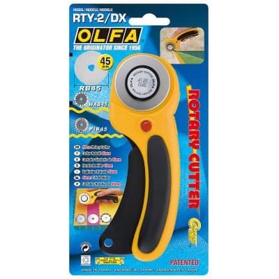Нож с круговым лезвием OLFA 45 мм OL-RTY-2/DX