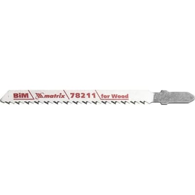 Полотна для электролобзика по дереву, 3 шт, T101BF, 75 x 2,5 мм, Bimetal Matrix Professional 78211