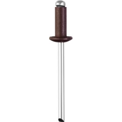 Алюминиевые заклепки Color-FIX, 3.2 х 8 мм, RAL 8017 шоколадно-коричневый, 50 шт., STAYER Professional 3125-32-8017