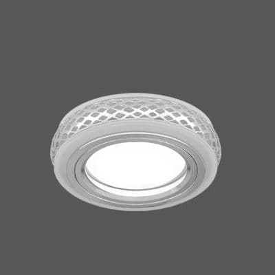 Встраиваемый светильник Gauss Backlight BL085 хром/белый GU5.3 3W Led 3000K