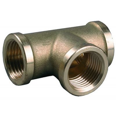 Тройник GENERAL FITTINGS латунь, г/г/г, 3/4" 51055-3/4