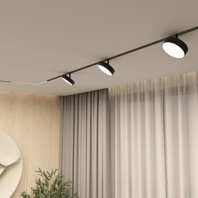 Трековый светильник Denkirs SMART LINEAR DK8070-BK