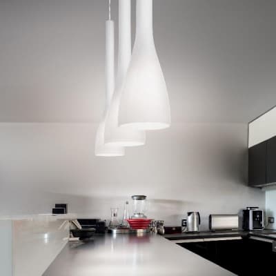 Подвесной светильник Ideal Lux Flut FLUT SP1 BIG BIANCO