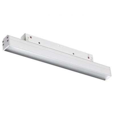 Трековый светильник для низков. шинопровода IP20 LED 4000K 12W 48V FLUM 358413 SHINO NT20 027 белый