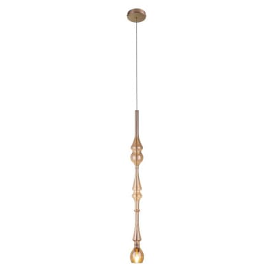 Подвесной светильник Crystal Lux LUX NEW SP1 D AMBER