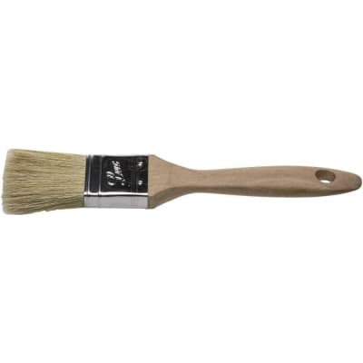 Кисть плоская STAYER 25 мм, 1", щетина натуральная светлая UNIVERSAL 01053-025