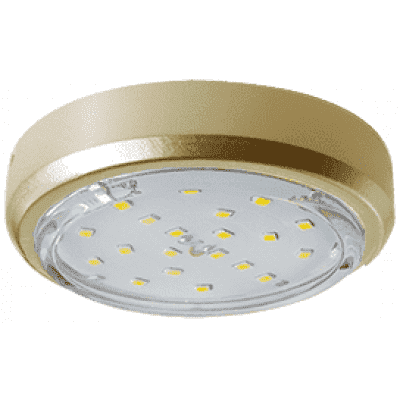 Ecola GX53 5356 Накладной Легкий Золото (светильник) 18x95 FG5356ECD