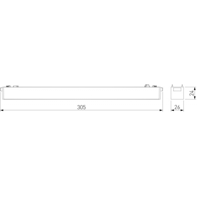 Трековый светильник Elektrostandard Flat Magnetic 85088/01