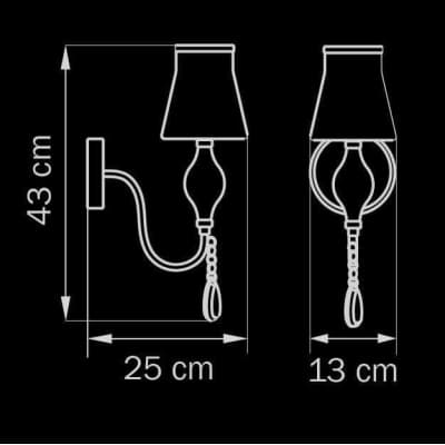 Бра Lightstar Escica 806610