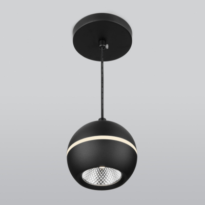 Подвесной светильник Elektrostandard DLS023 DLS023 9W 4200K черный