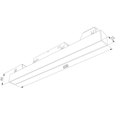 Трековый светильник Elektrostandard Slim Magnetic 85077/01