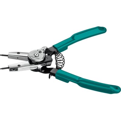 KRAFTOOL Universal 8-in-1 съемник стопорных колец, внешний/внутренний 22813