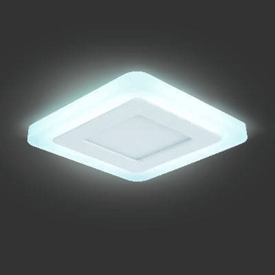 Встраиваемый светильник Gauss Backlight BL121 белый 3+3W Led 4000K