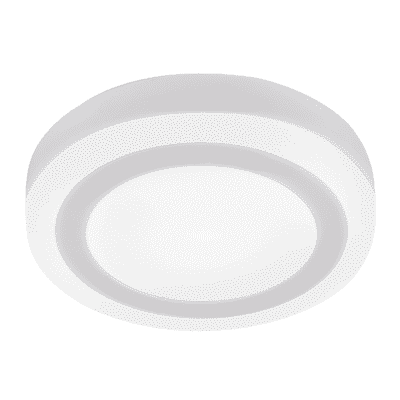 Панель светодиодная круглая накладная NRLP-BL 9Вт 230В 4000К 540Лм 145мм с подсветкой белая IP20 IN HOME 4690612033068